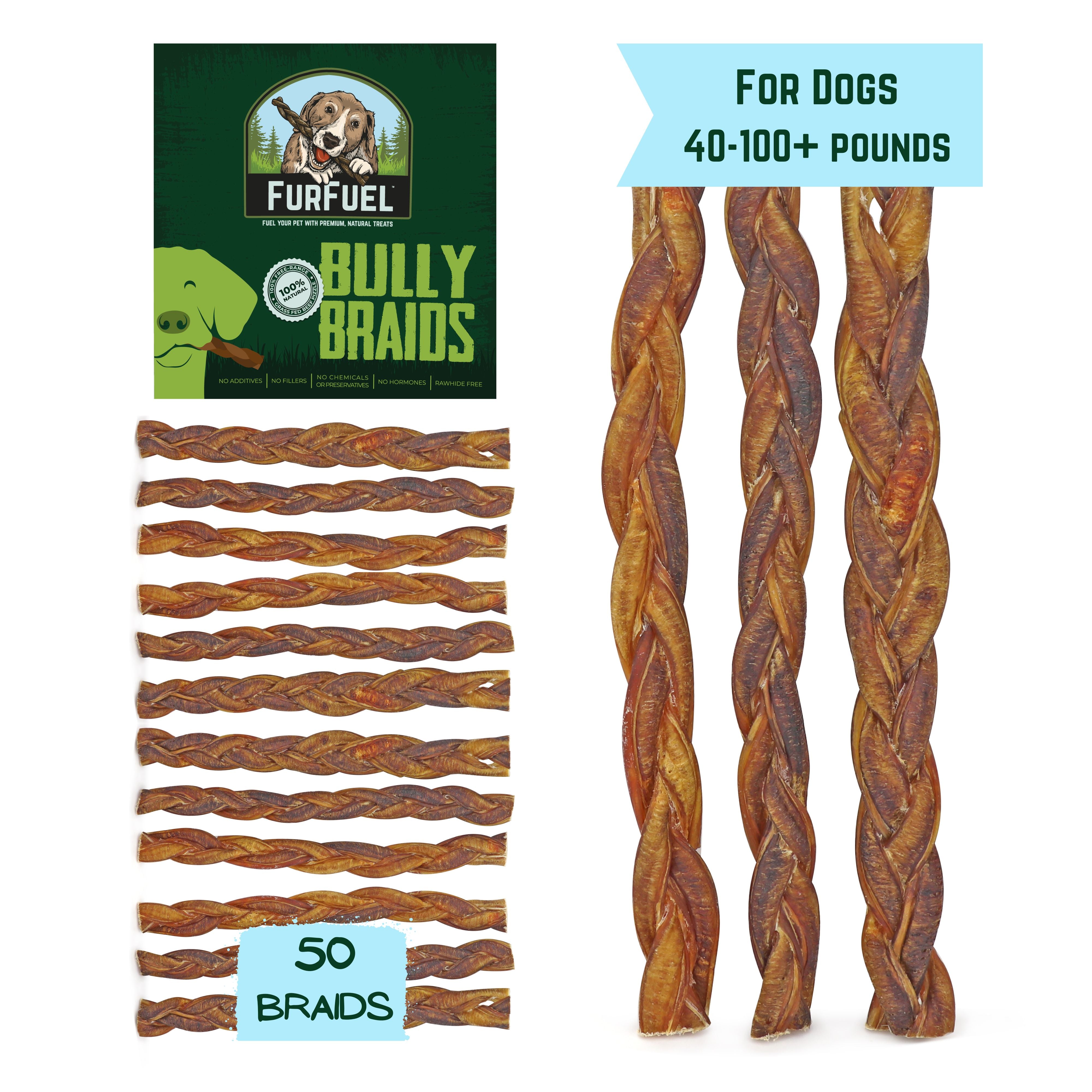 Braided bully sticks outlet bulk