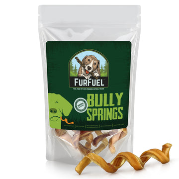 Bully Springs: 5-8" Spiral Bully Sticks for Dogs