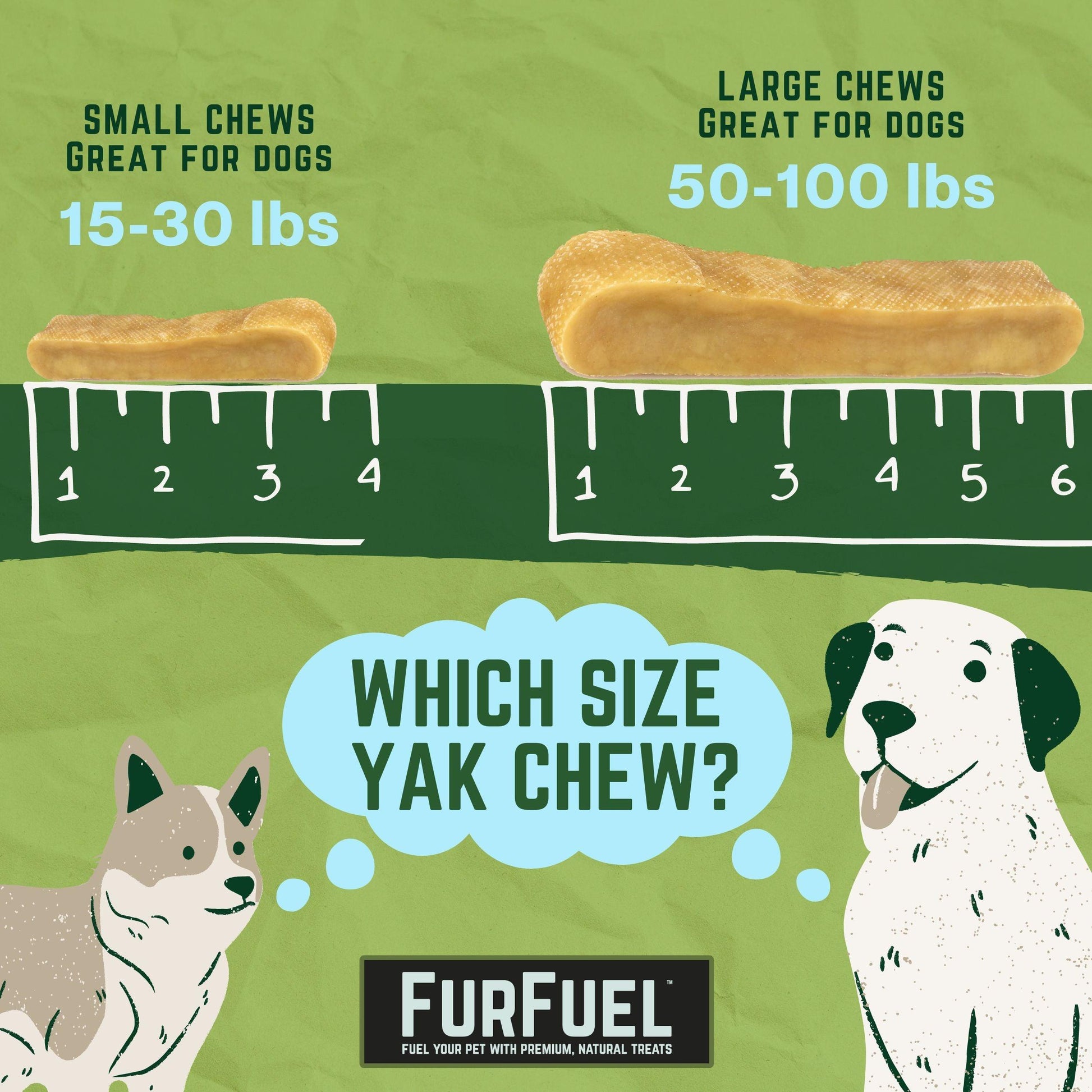 FurFuel Himalayan Dog Chews | Yak Cheese Dog Chews - FurFuel